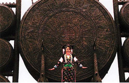 苗族神鼓，神秘的额鼓点